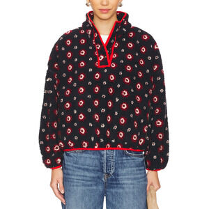 The Great. 'The Countryside' Black Polyester Pullover Size 2